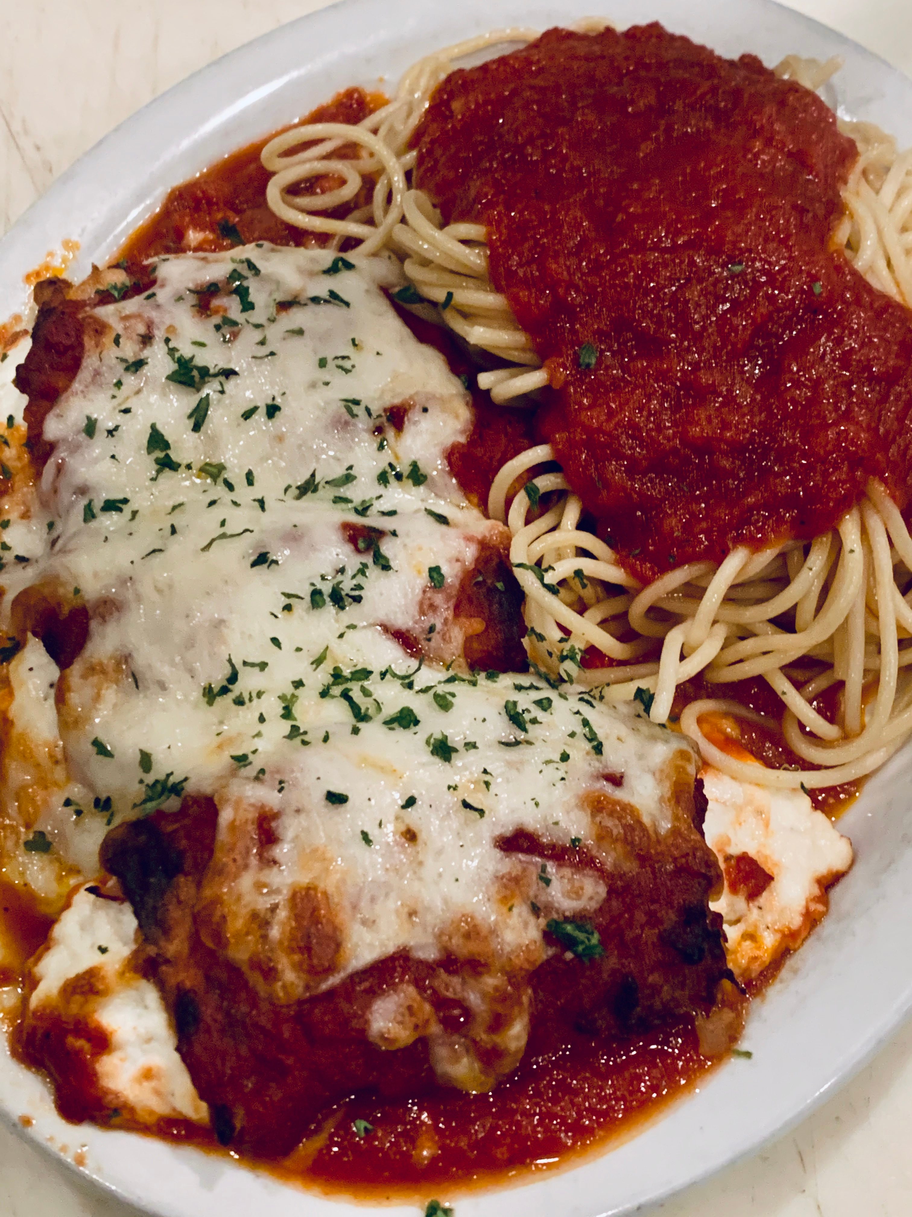 Eggplant Rollatini Dinner.