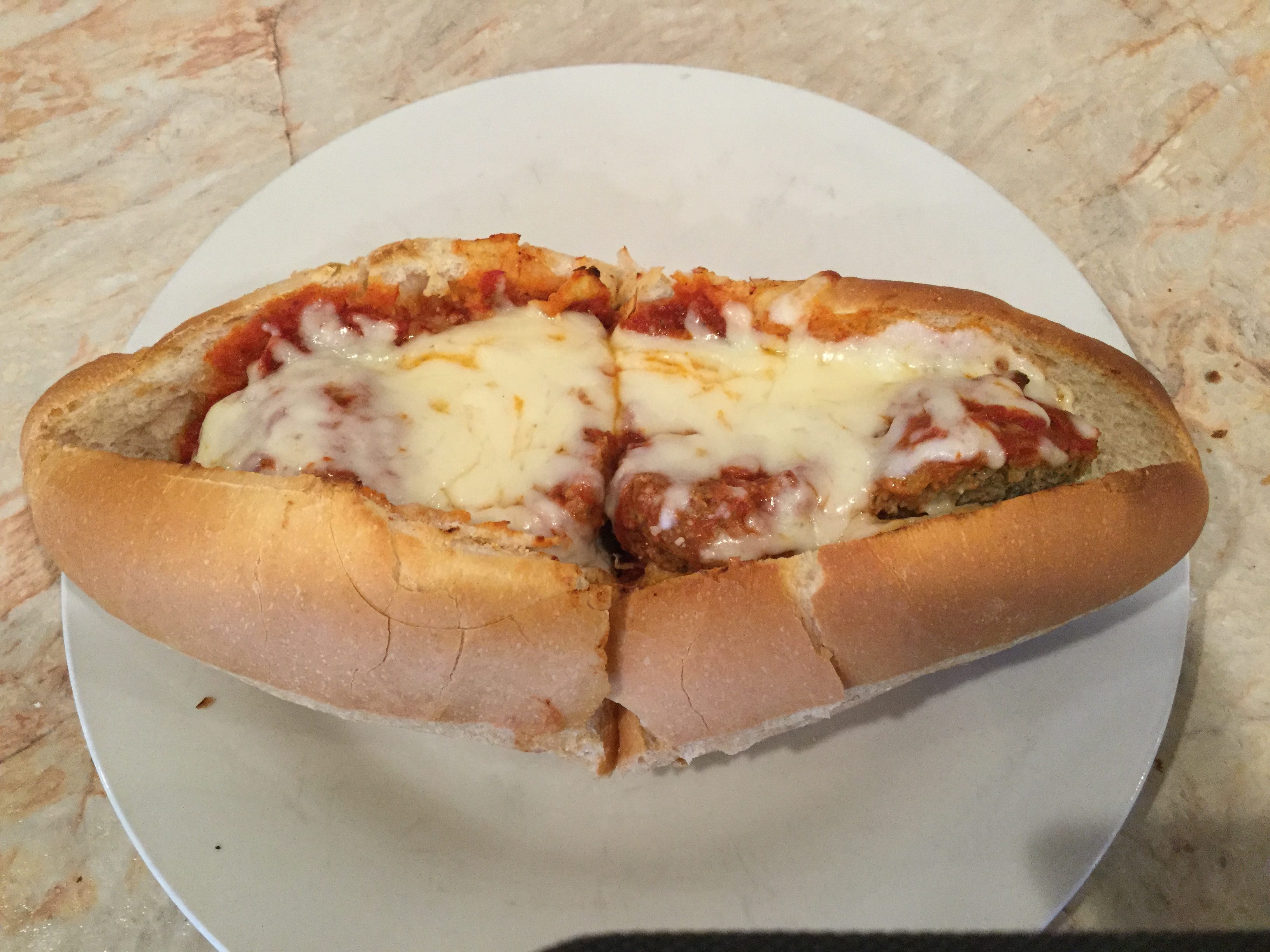 Chicken Parm Sub.