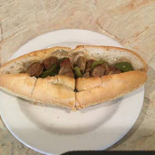 Sausage & Peppers Sub