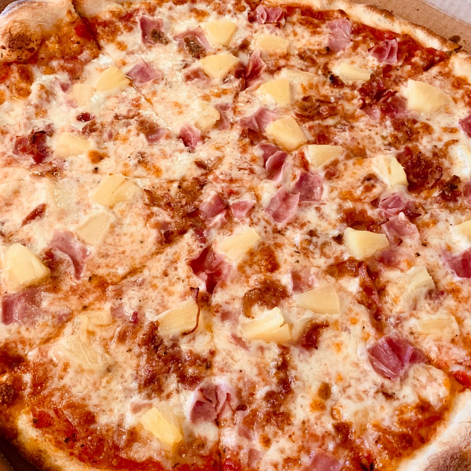 Delicious Hawaiian Pizza and More!